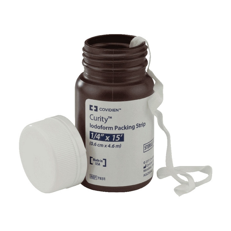 Curity Sterile Plain Packing Strip 1/4" W x 5 yds. L