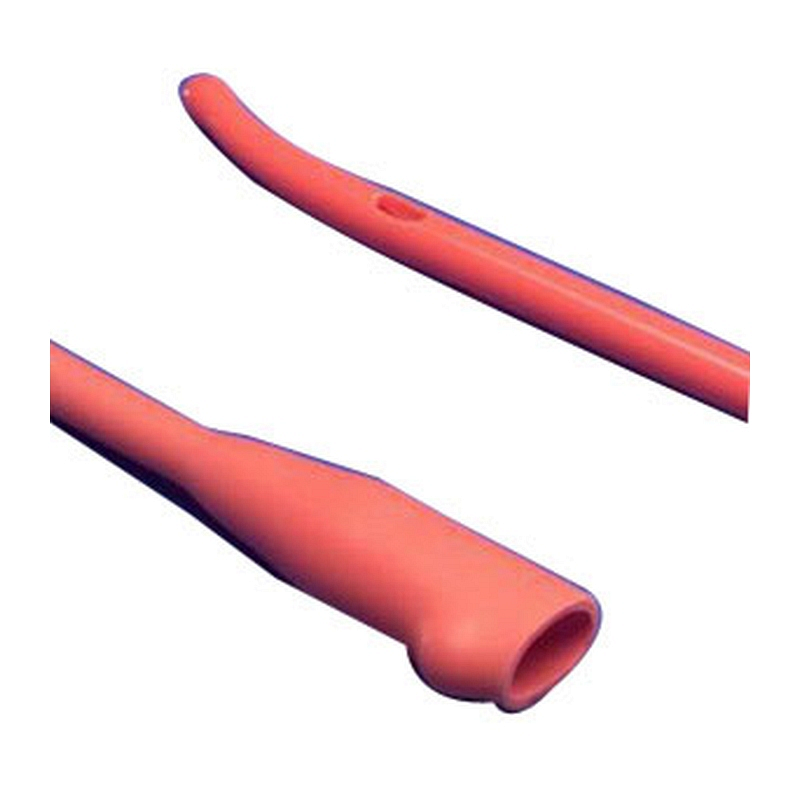 Curity Ultramer Red Rubber Catheter 16 fr 16" L Coude Tip Sterile