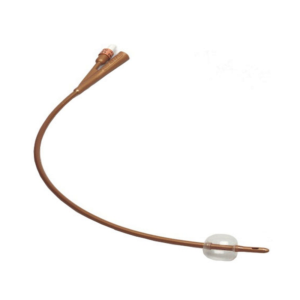 Dover Silver Coated 100% Silicone Foley Catheter 20 Fr