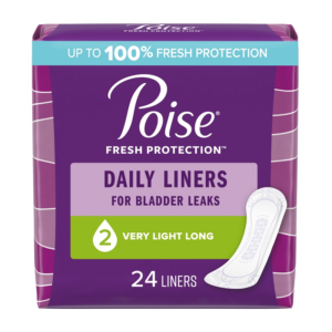Poise Pantiliner Very Light 8-1/2" Long