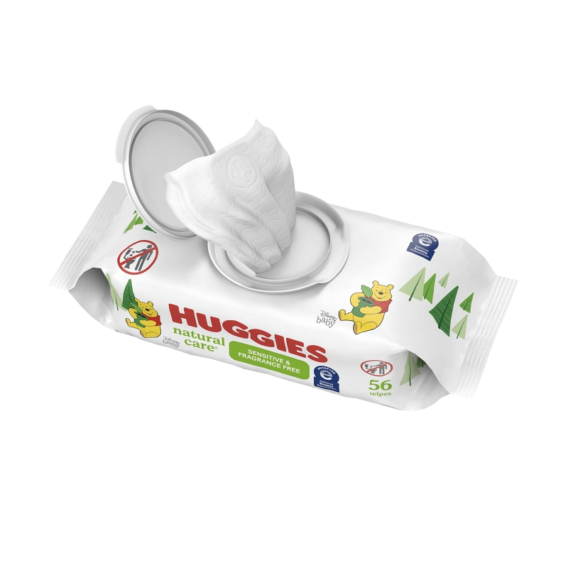 Huggies Natural Care Fragrance Free Baby Wipes - Replaces 6939301