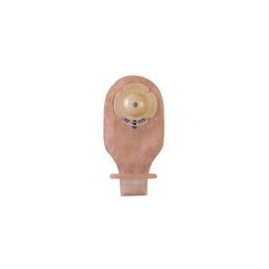 Ultramax Deep Drainable Pouch Aquatack Barrier and Kwick-Klose II Fastener 1-3/8" Pre-Cut Stoma Opening