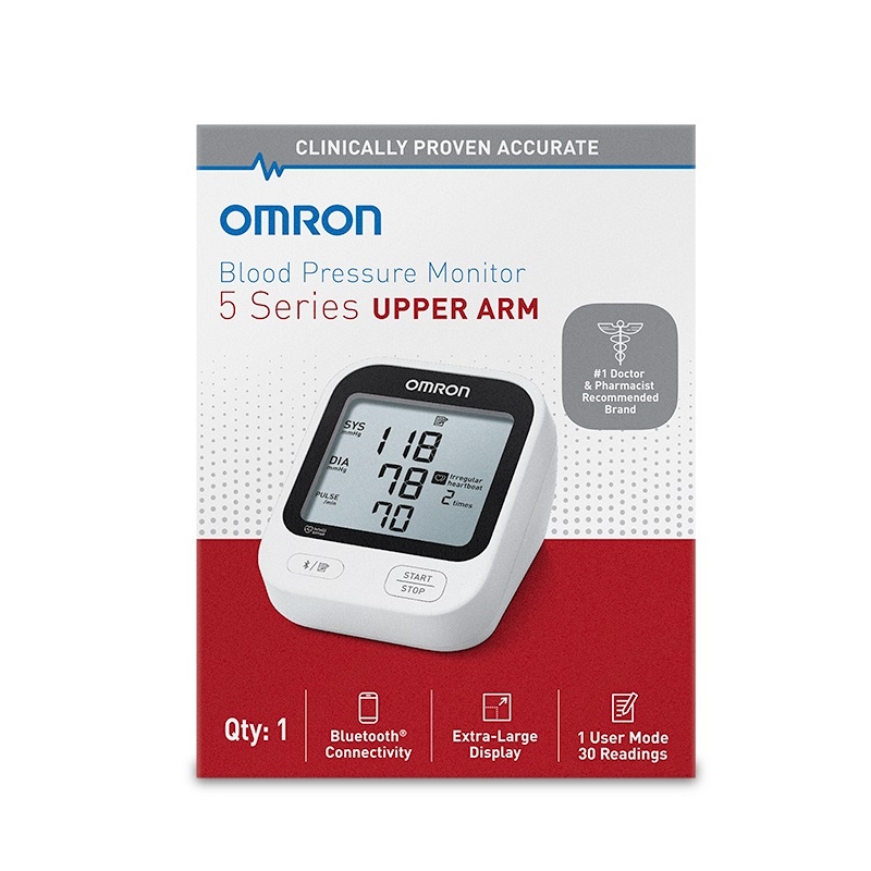OMRON 5-Series Upper Arm Blood Pressure Monitor