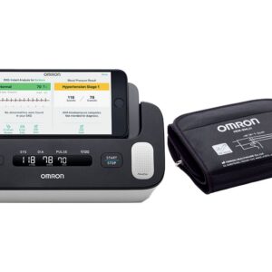 Complete Wireless Upper Arm Blood Pressure Monitor + EKG