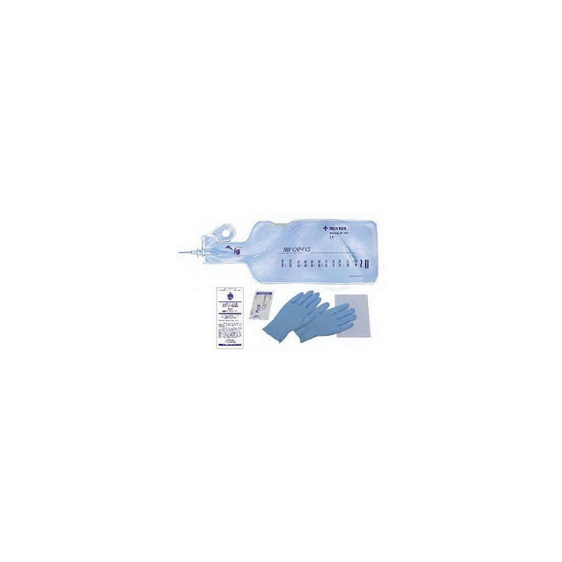 Self-Cath Female Closed System with Insertion Supplies 14 Fr 6" 1100 mL