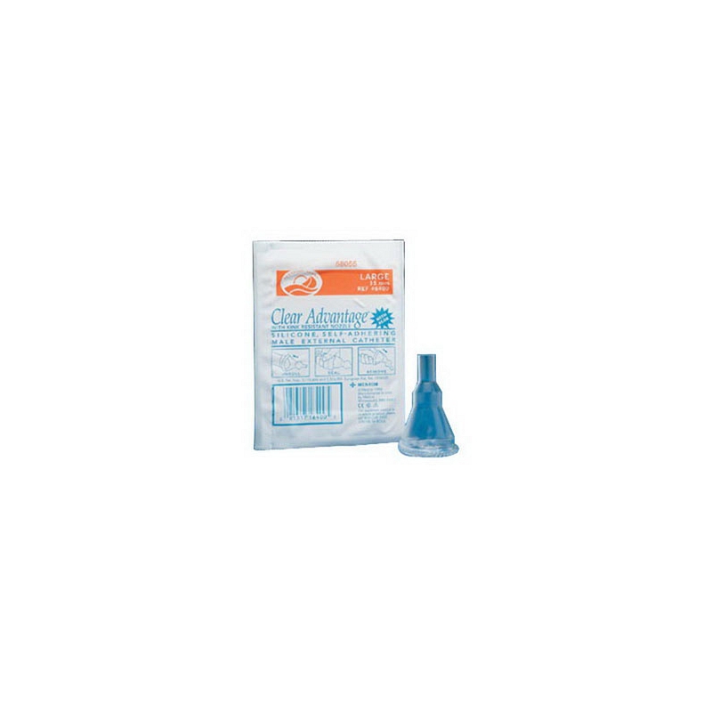 Freedom Clear Advantage Self-Adhering Male External Catheter