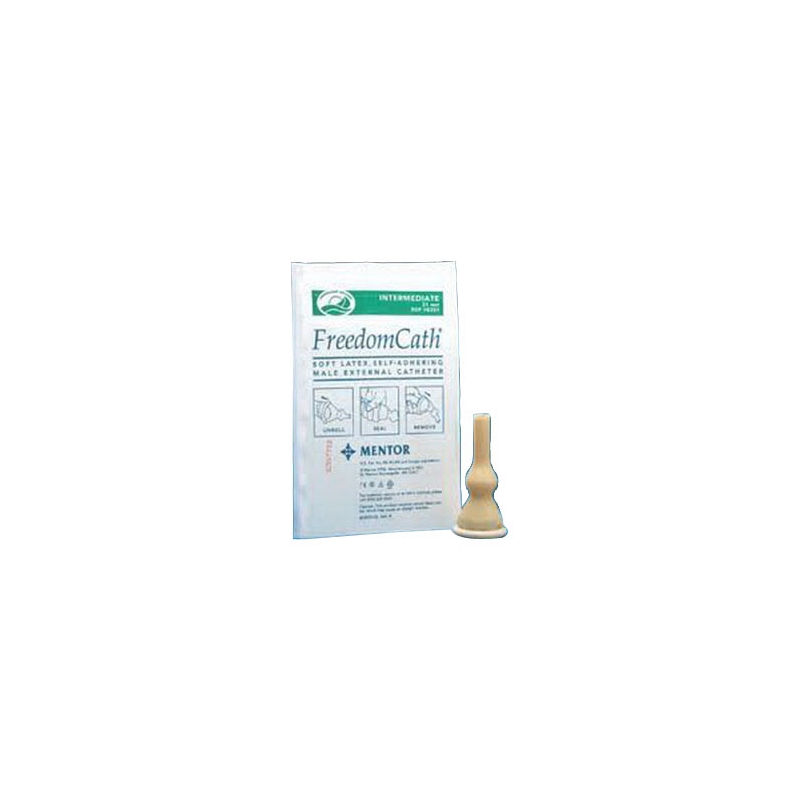 Freedom Cath Latex Self-Adhering Male External Catheter