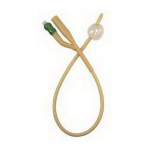 Cysto-Care Folysil 2-Way Coude Indwelling Catheter 8 fr