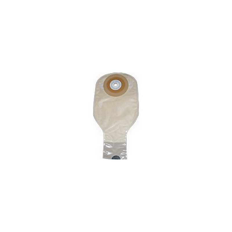 1-Piece Post-Op Adult Drainable Pouch Cut-to-Fit Convex 1-1/8" x 2" Oval