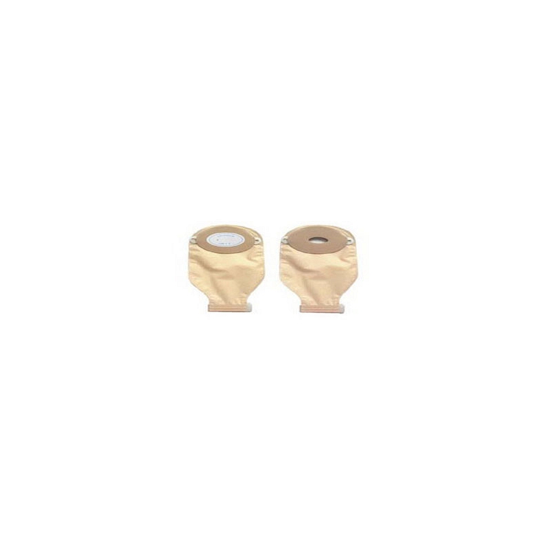1-Piece Post-Op Adult Drainable Pouch Cut-to-Fit Convex 1-3/16" x 2-1/4" Oval