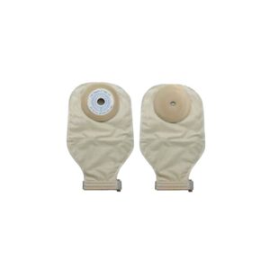 Nu-Flex Post-Op Drain Pouch with Barrier Deep Convexity 7/8" Opening Roll Up