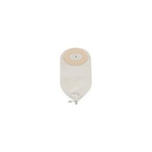 1-Piece Post-Op Adult Urinary Pouch Cut-to-Fit Convex 3/4" x 1-1/2" Oval