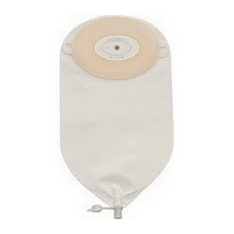 1-Piece Post-Op Adult Urinary Pouch Cut-to-Fit Deep Convex 3/4" x 1-1/2" Oval