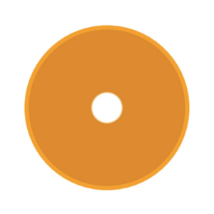 Barrier #54 Disc 1" X 3"