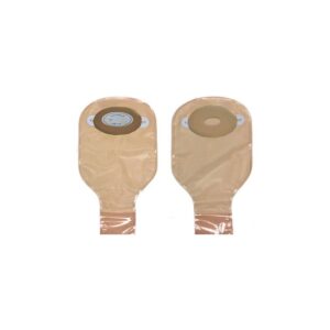 Nu-Flex Deep Convex Drainable Pouch With Barrier 54 Pre-Cut 1" Opening