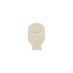 1-Piece Post-Op Adult Drainable Pouch Cut-to-Fit Convex 3/4" x 1-1/2" Oval
