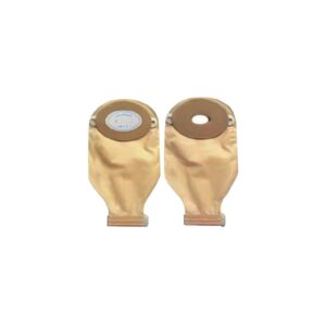 Nu-Flex 1-Piece Adult Drainable Pouch Cut-to-Fit Convex 1-1/2" x 2-3/4" Oval