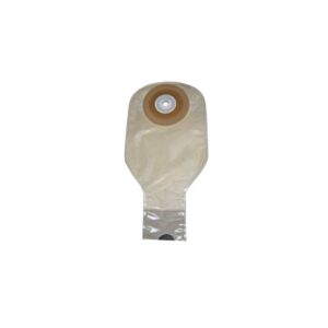 Nu-Flex Oval E Convex Drain Pouch Trim-To-Fit 1- 3/4" x 3 - 1/4"