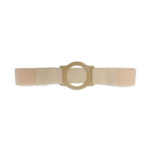 Nu-Comfort 2" Wide Beige Support Belt 2-1/4" I.D. Ring Plate 28"-31" Waist Small