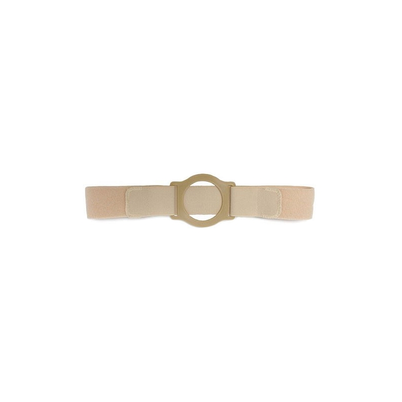 Nu-Comfort 2" Wide Beige Support Belt 2-3/4" I.D. Ring Plate 28"-31" Waist Small