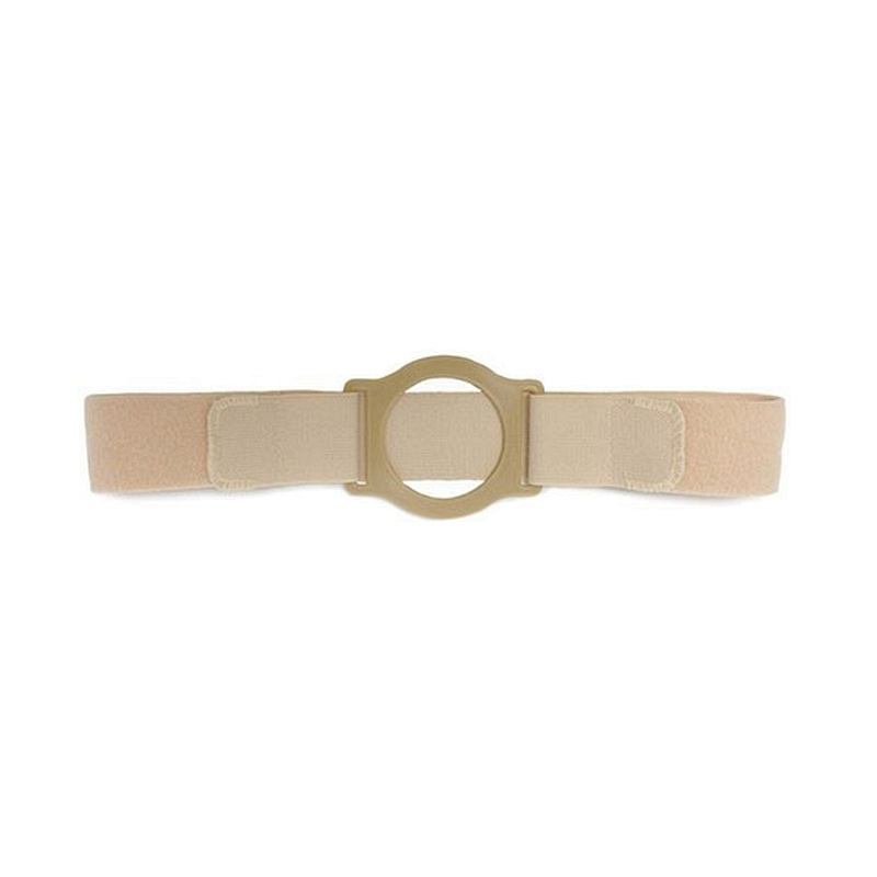 Nu-Comfort 2" Wide Beige Support Belt 2-1/4" I.D. Ring Plate 28"-31" Waist Small
