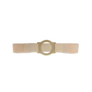 Nu-Comfort 2" Wide Beige Support Belt 2-1/4" I.D. Ring Plate 32"-35" Waist Medium