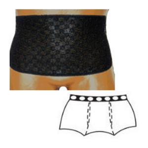 OPTIONS Open Crotch with Built-In Barrier/Support