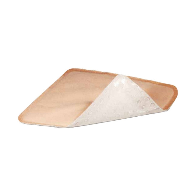 Eclypse adherent super absorbent dressing 5.9" x 5.9".  Eclypse Adherent is a super absorbent dressing with a soft silicone contact layer. The soft silicone layer provides convenient gentle adherence and will reduce pain and tissue damage on removal.  The dressing has a rapid wicking face combined with the highly absorbent moisture locking system. The absorbent layer provides a large capacity with rapid fluid uptake forming a gel on contact with exudate. The backing is a water resistant barrier film to prevent strike-through with a high moisture vapour transfer rate prolonging wear ability.
