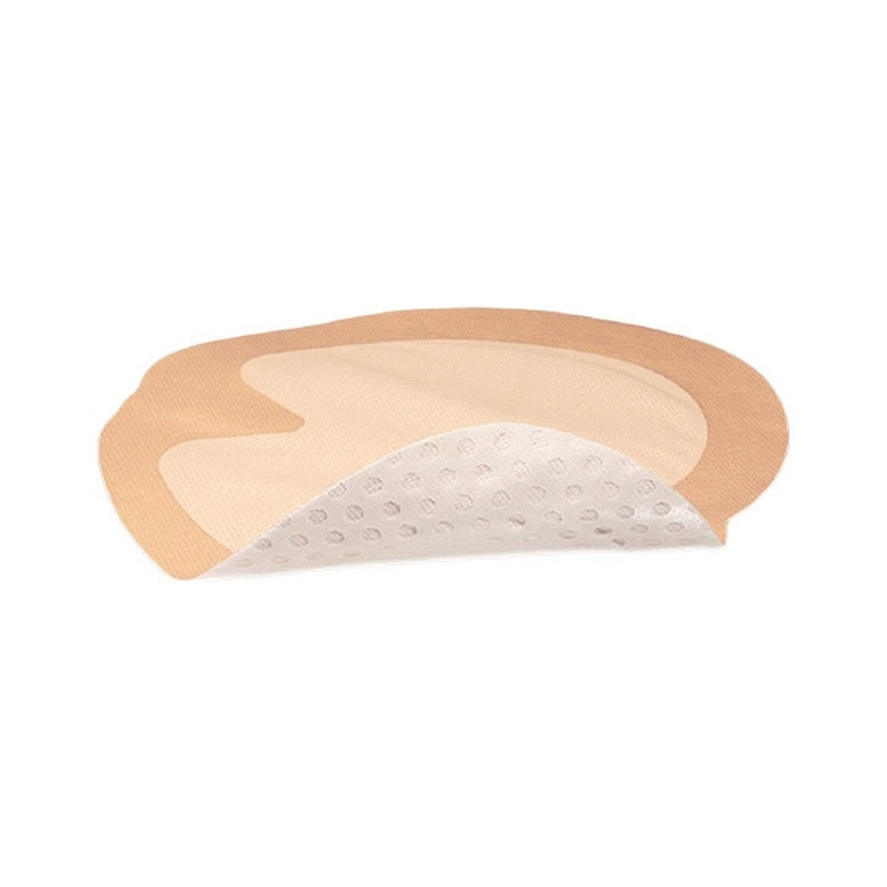 Eclypse Adherent Super Absorbent Sacral Dressing 6.6" x 7.4".  Eclypse Adherent is a super absorbent dressing with a soft silicone contact layer. The soft silicone layer provides convenient gentle adherence and will reduce pain and tissue damage on removal.  The dressing has a rapid wicking face combined with the highly absorbent moisture locking system. The absorbent layer provides a large capacity with rapid fluid uptake forming a gel on contact with exudate. The backing is a water resistant barrier film to prevent strike-through with a high moisture vapour transfer rate prolonging wear ability.