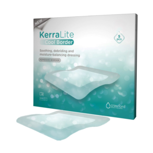 KerraLite Cool Border Hydrogel Sheet Cover Dressing Combination
