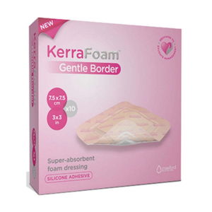 KerraFoam Gentle Border Absorbent Dressing