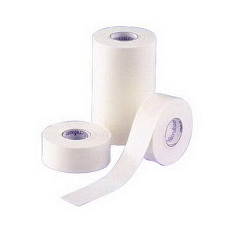 Microfoam Hypoallergenic Elastic Foam Surgical Tape 4" x 5-1/2 yds. (Stretched)
