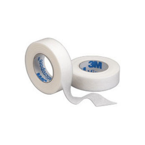 Micropore Standard Hypoallergenic Paper Surgical Tape with Rayon Backing 1/2" x 10 yds.