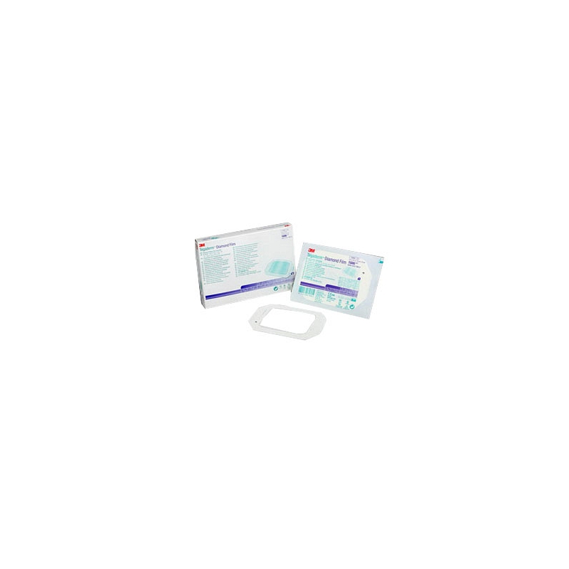 Tegaderm Diamond Pattern Transparent Dressing Picture-frame Style 2-3/8" x 2-3/4