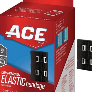 Ace Elastic Bandage with Metal Clips