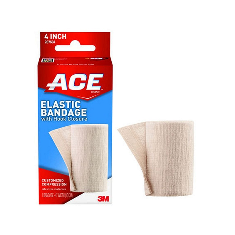 4" ace bandage with Hook Closure