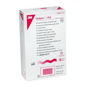 3M Medipore Plus Pad Soft Cloth Adhesive Dressing
