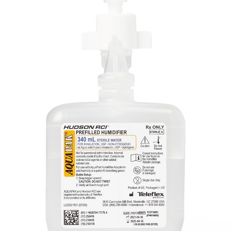 Aquapak Prefilled Nebulizer