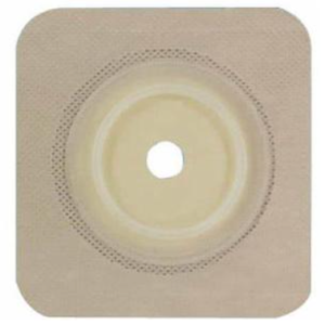 Entrust 4-1/4" x 4-1/4" Wafer, Standard Wear, Tape Collar, Beige, 1-3/4" Flange, 1" PS