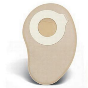 ConvaTec Esteem synergy® + Two-Piece Standard Closed Pouch, Up to 1-7/8" Cut-to-Fit, Filter, 8" L, Tan