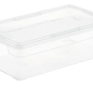 Our Shoe Box with Lid, Clear