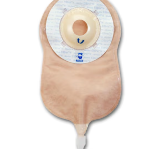 Ultralite 1-5/8" Opening, Deep Convex Urostomy Pouch with Aquatack Barrier, Transparent