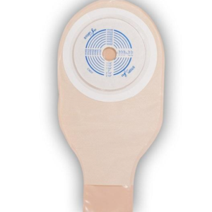 Nu-Flex Round Drain Pouch with Barrier 5/8" Pre-Cut Opening with Barrier Deep Convex Roll Up