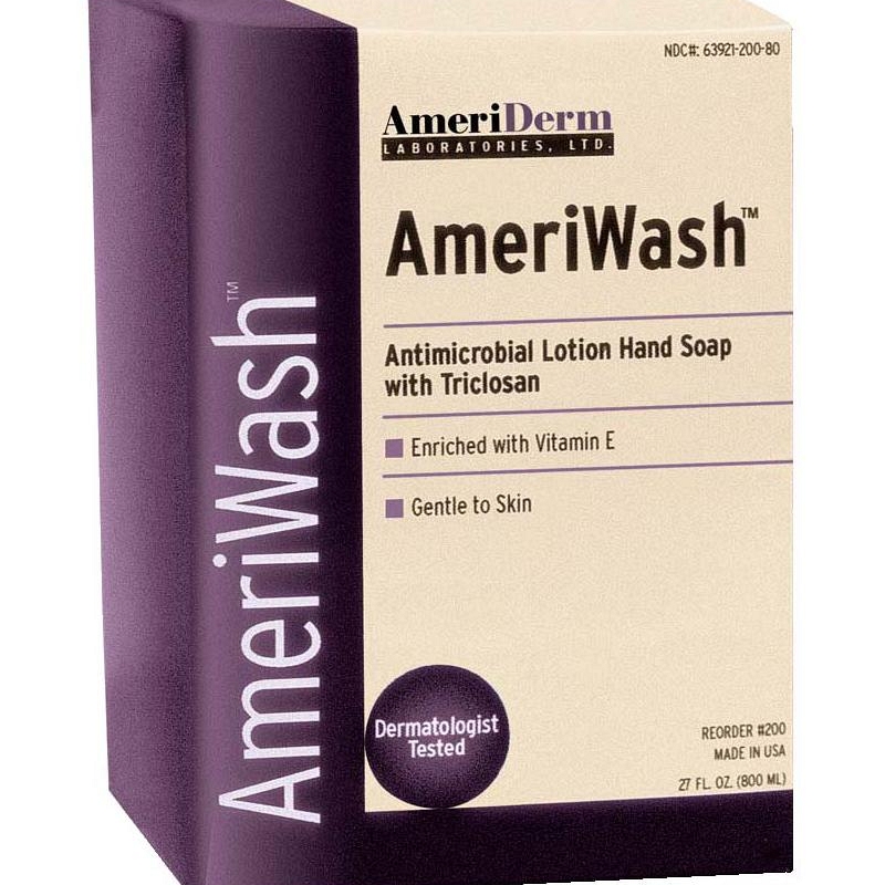 AmeriWash Antimicrobial Lotion Soap with PCMX