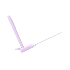 LoFric Elle is the world's first catheter with an L-shaped handle. A ready-to-use