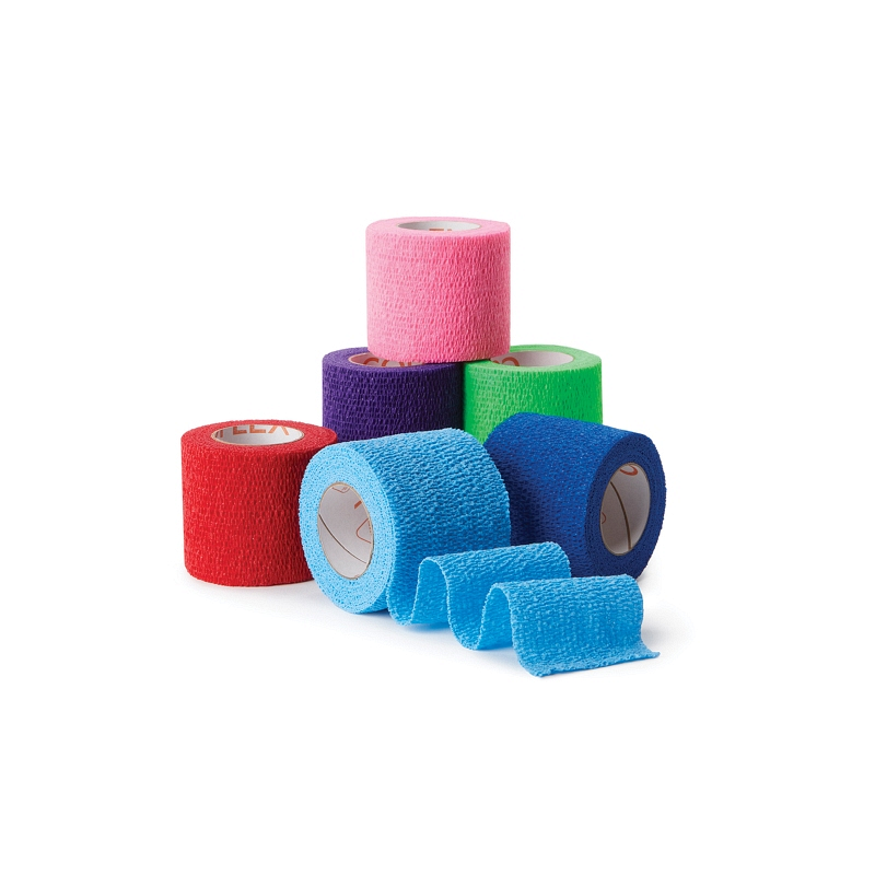 CoFlex flexible cohesive bandages are self-adherent wraps ideal for use when lightweight compression is required. This economical bandage adheres to itself