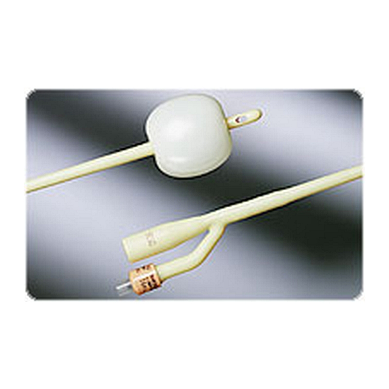 Bardex Infection Control 2-Way Foley Catheter 22 fr 30 cc