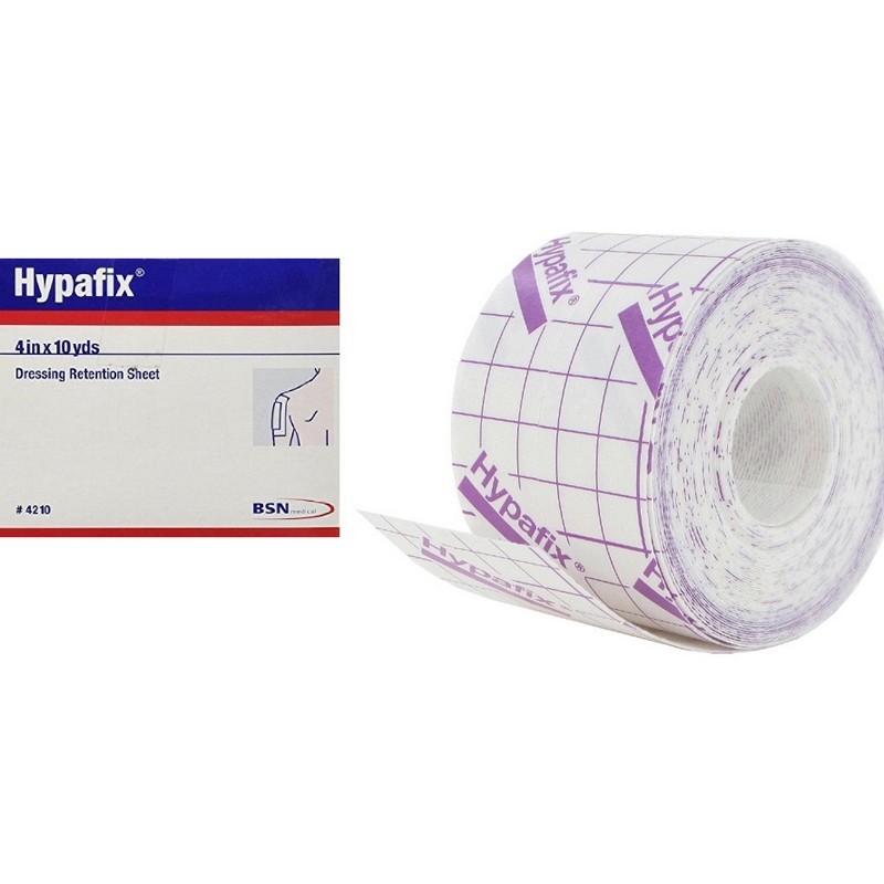 Hypafix Non-Woven Fabric Dressing Retention Tape 4" x 11 yds.