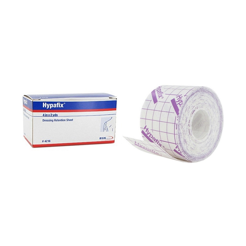 Hypafix Non-woven Fabric Dressing Retention Tape 4" x 2 yds.