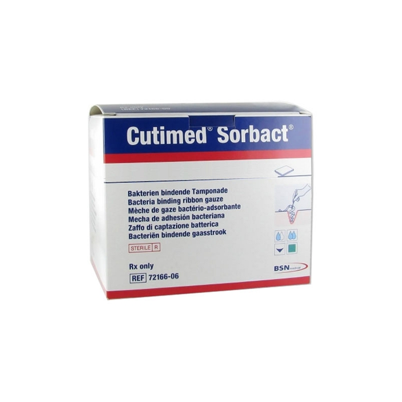 Cutimed Sorbact Impregnated Ribbon Dressing